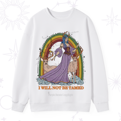 Purplehecate I Will No Be Tamed Sweatshirt