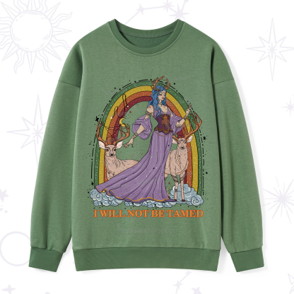 Purplehecate I Will No Be Tamed Sweatshirt