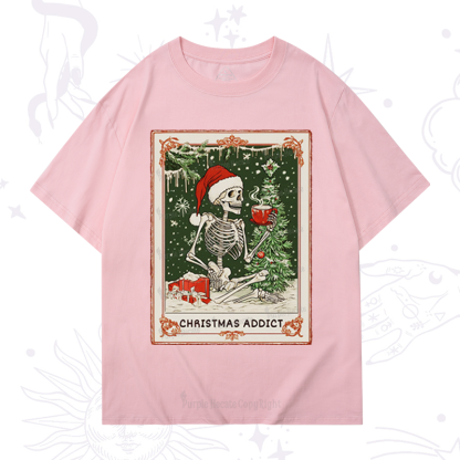 Purplehecate Christmas Addict Tarot T-Shirt