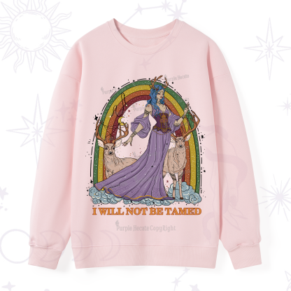 Purplehecate I Will No Be Tamed Sweatshirt