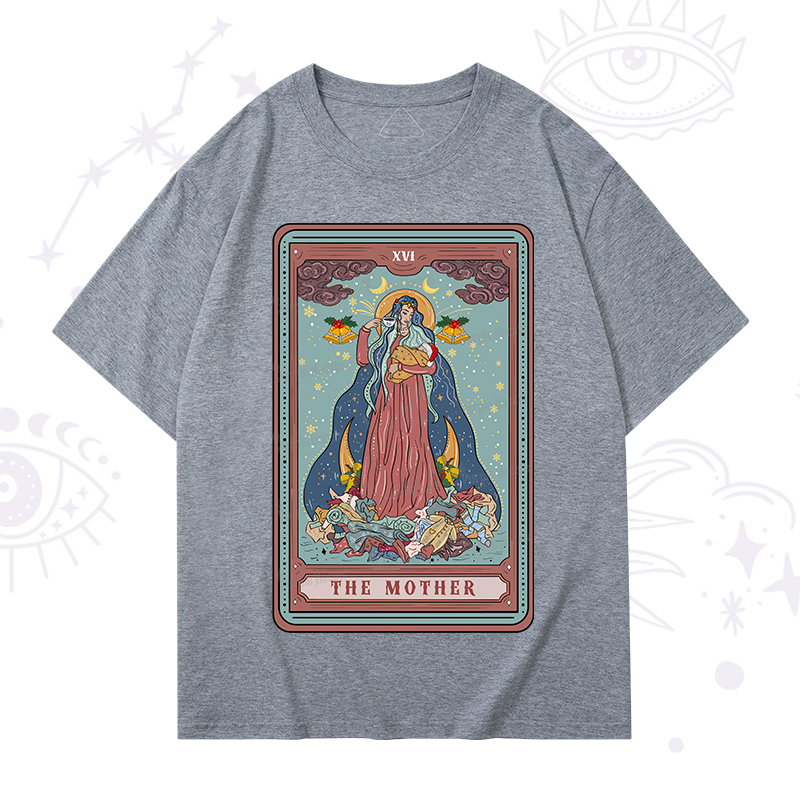 Purplehecate Christmas The Mother Tarot T-Shirt