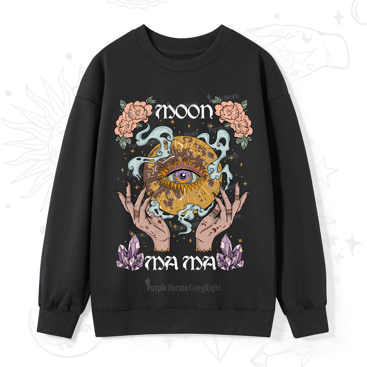 Purplehecate Moon Mama Sweatshirt