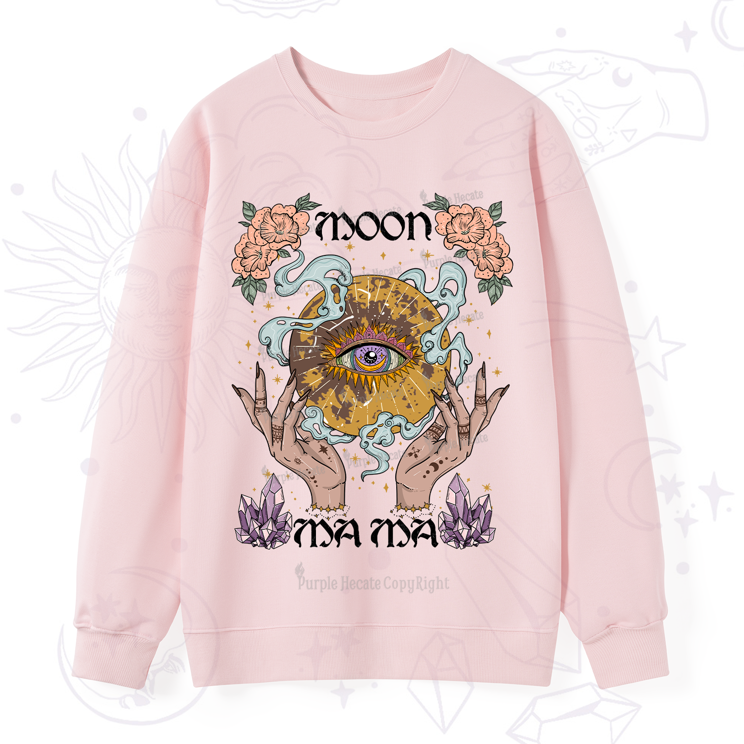 Purplehecate Moon Mama Sweatshirt