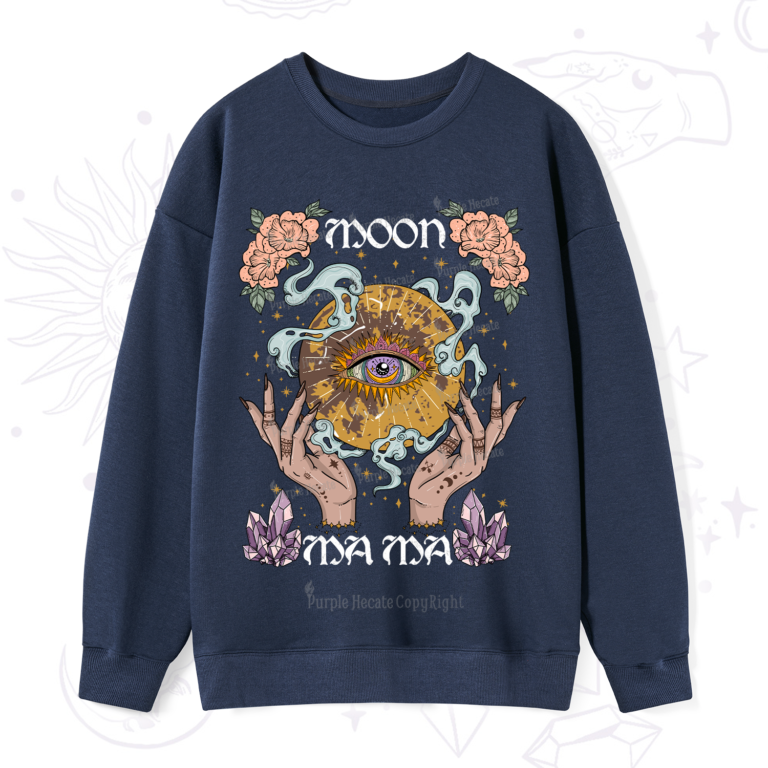 Purplehecate Moon Mama Sweatshirt