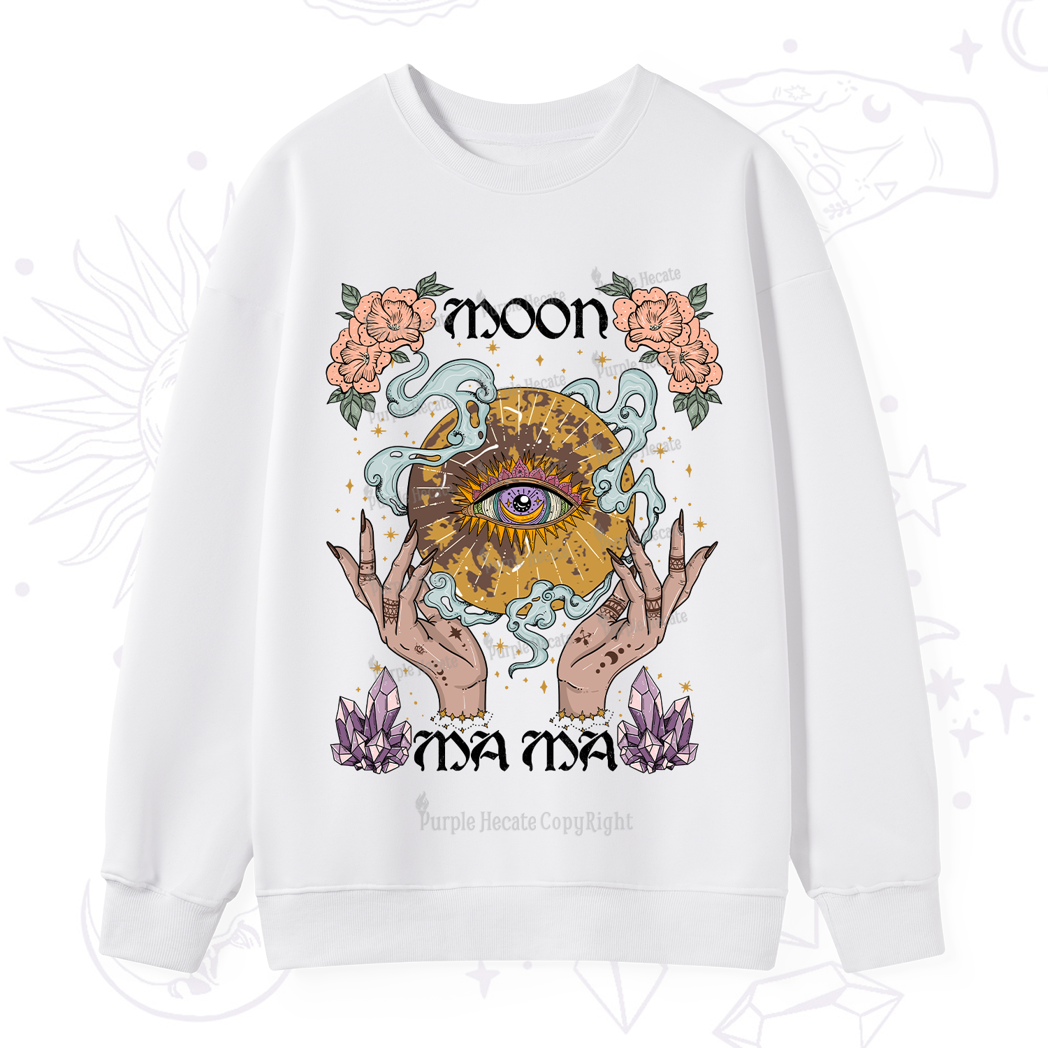 Purplehecate Moon Mama Sweatshirt