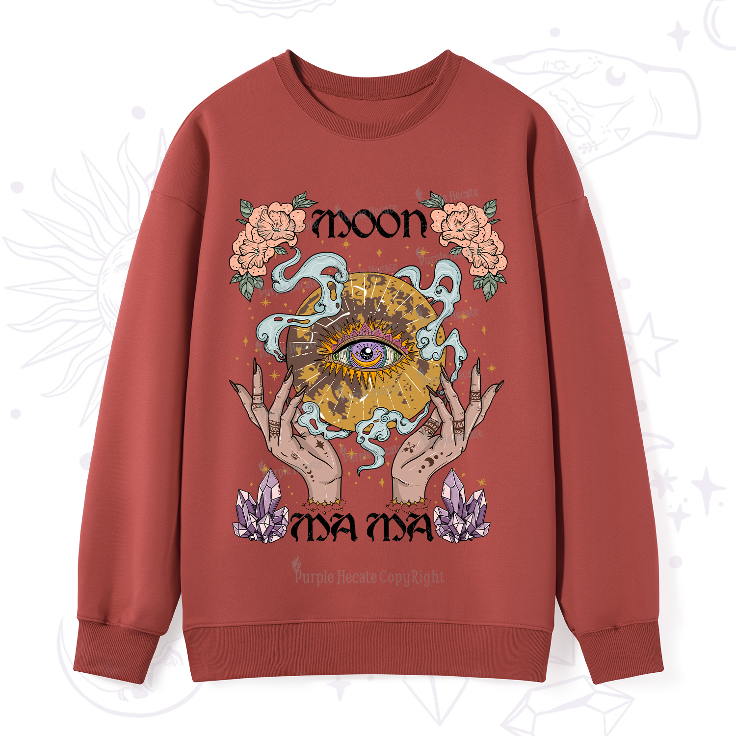 Purplehecate Moon Mama Sweatshirt