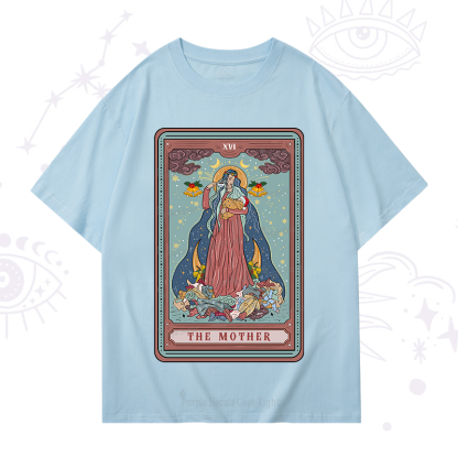 Purplehecate Christmas The Mother Tarot T-Shirt