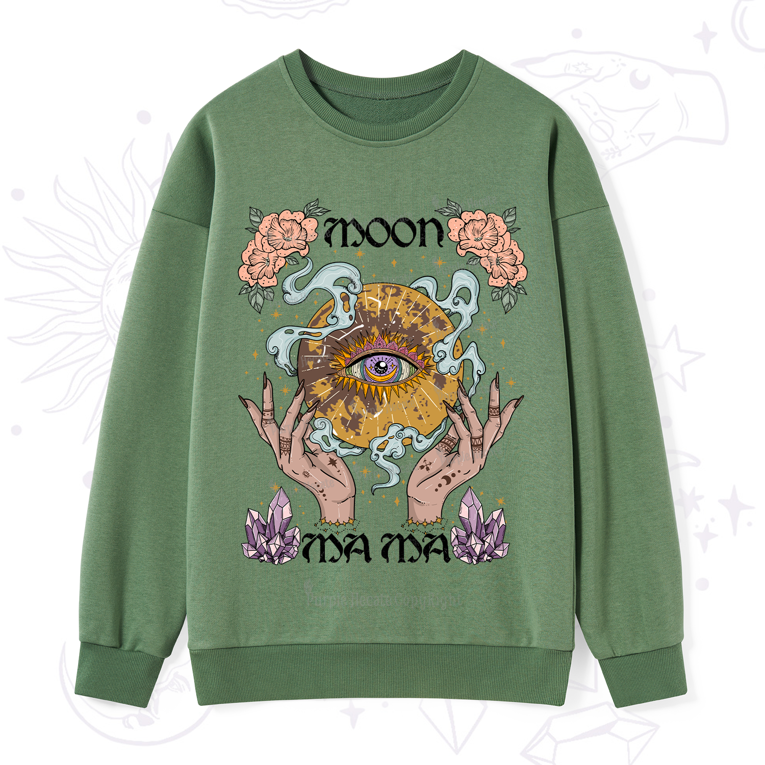 Purplehecate Moon Mama Sweatshirt