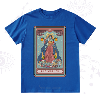 Purplehecate Christmas The Mother Tarot T-Shirt