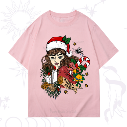 Purplehecate Christmas Mama Strong T-Shirt