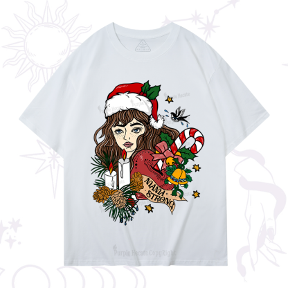 Purplehecate Christmas Mama Strong T-Shirt