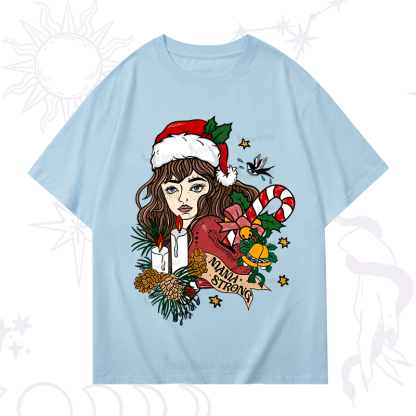 Purplehecate Christmas Mama Strong T-Shirt