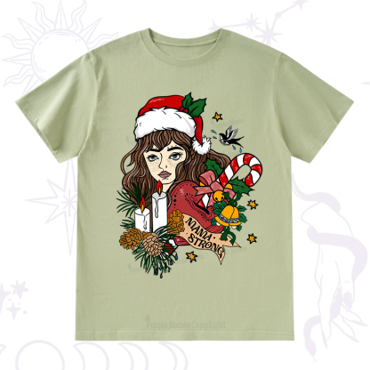 Purplehecate Christmas Mama Strong T-Shirt