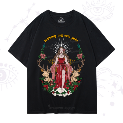Purplehecate Christmas The Triple Goddess Hecate T-Shirt