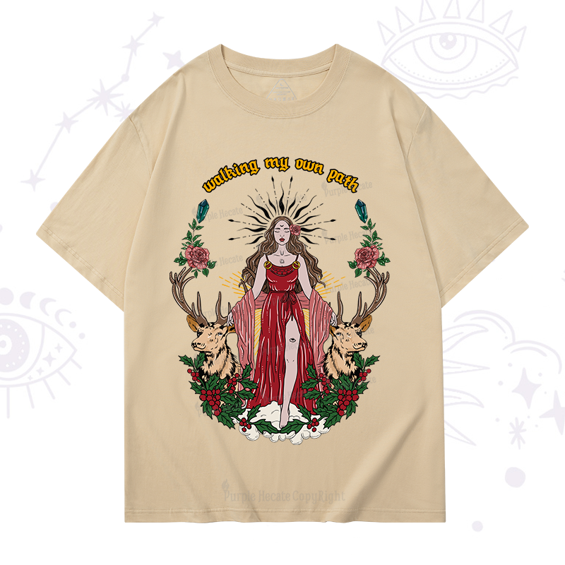 Purplehecate Christmas The Triple Goddess Hecate T-Shirt