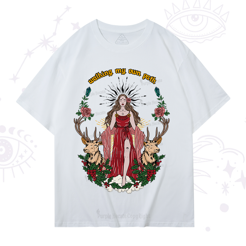 Purplehecate Christmas The Triple Goddess Hecate T-Shirt