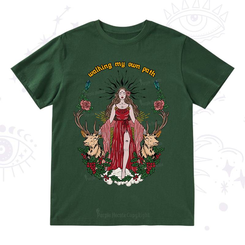 Purplehecate Christmas The Triple Goddess Hecate T-Shirt