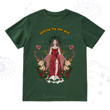 Purplehecate Christmas The Triple Goddess Hecate T-Shirt