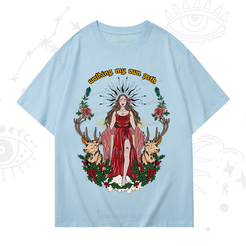 Purplehecate Christmas The Triple Goddess Hecate T-Shirt