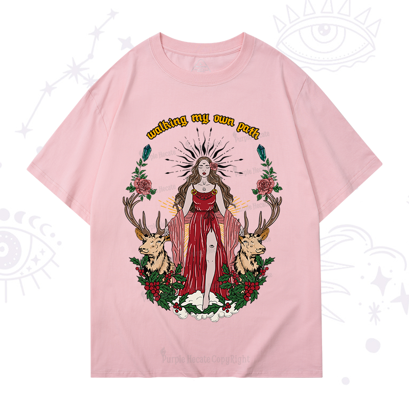 Purplehecate Christmas The Triple Goddess Hecate T-Shirt