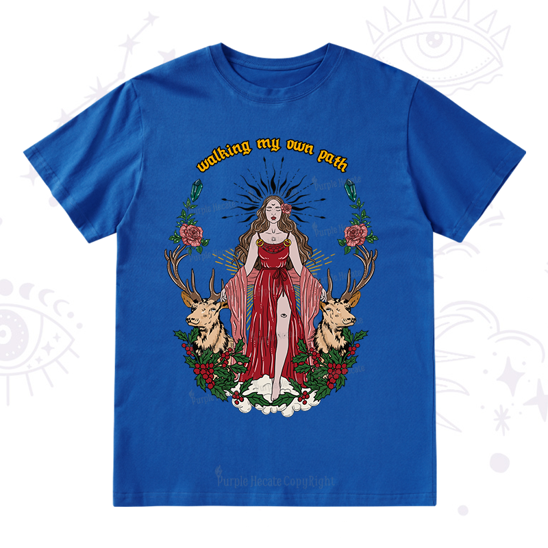 Purplehecate Christmas The Triple Goddess Hecate T-Shirt
