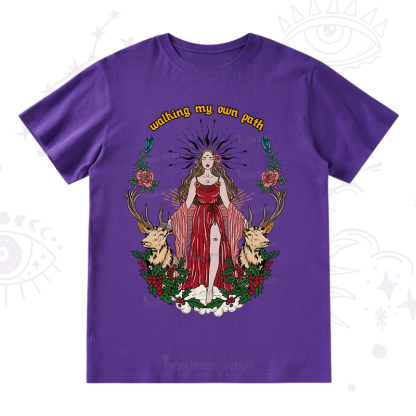 Purplehecate Christmas The Triple Goddess Hecate T-Shirt