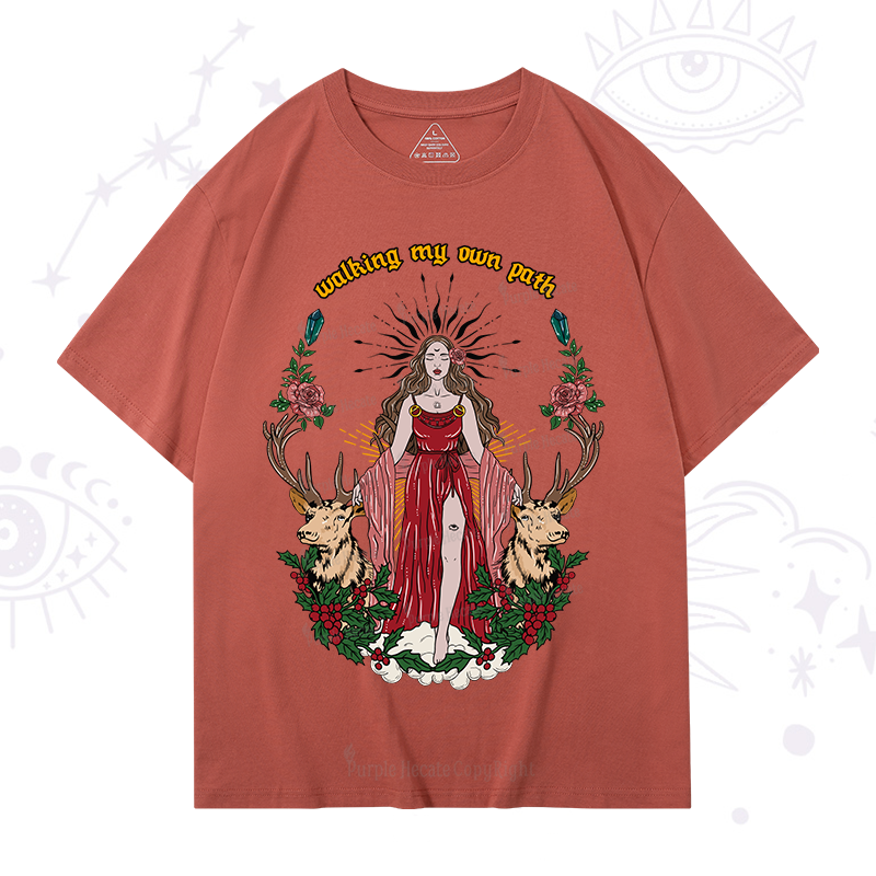 Purplehecate Christmas The Triple Goddess Hecate T-Shirt