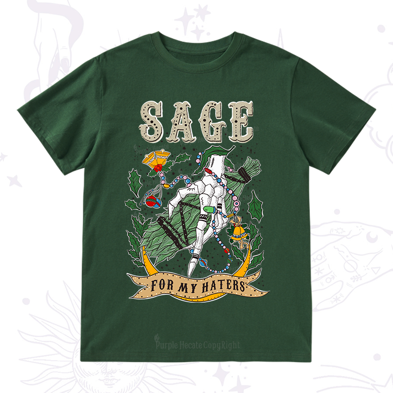 Purplehecate Christmas Sage For My Haters T-Shirt