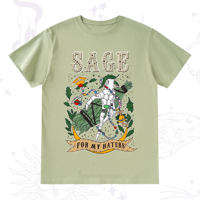 Purplehecate Christmas Sage For My Haters T-Shirt