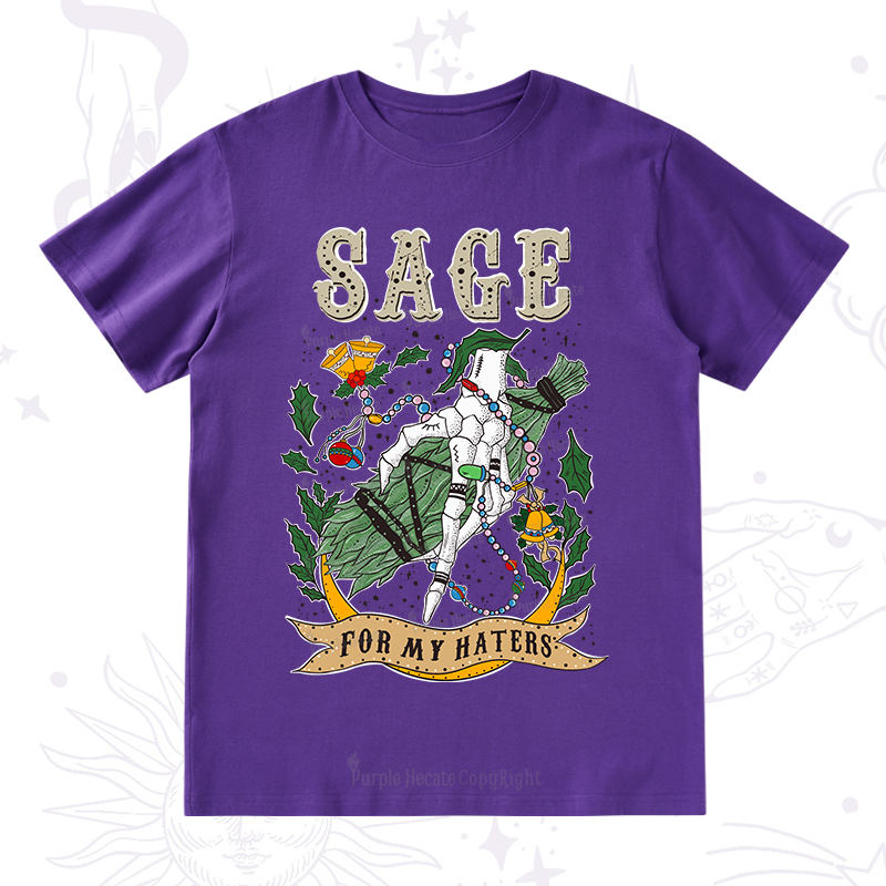 Purplehecate Christmas Sage For My Haters T-Shirt