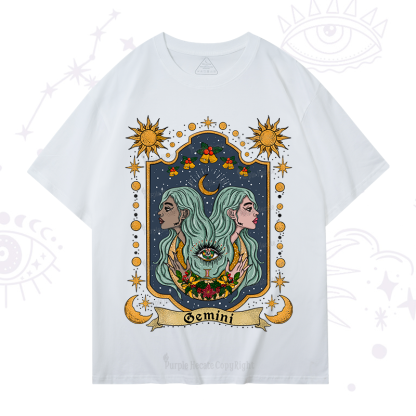 Purplehecate Christmas Gemini Zodiac T-Shirt