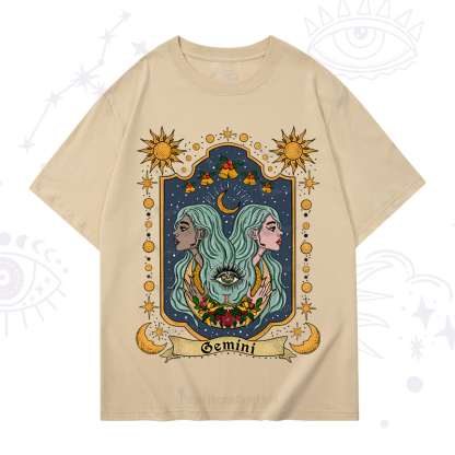 Purplehecate Christmas Gemini Zodiac T-Shirt