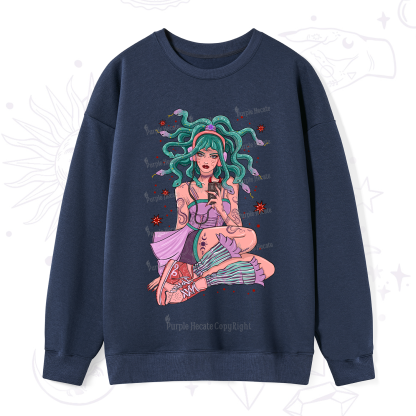 Purplehecate Gorgon Medusa Sweatshirt