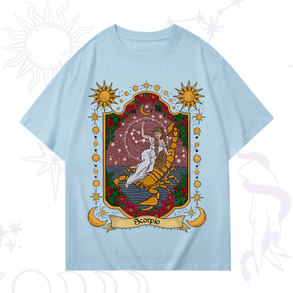 Purplehecate Christmas Scorpio Zodiac T-Shirt