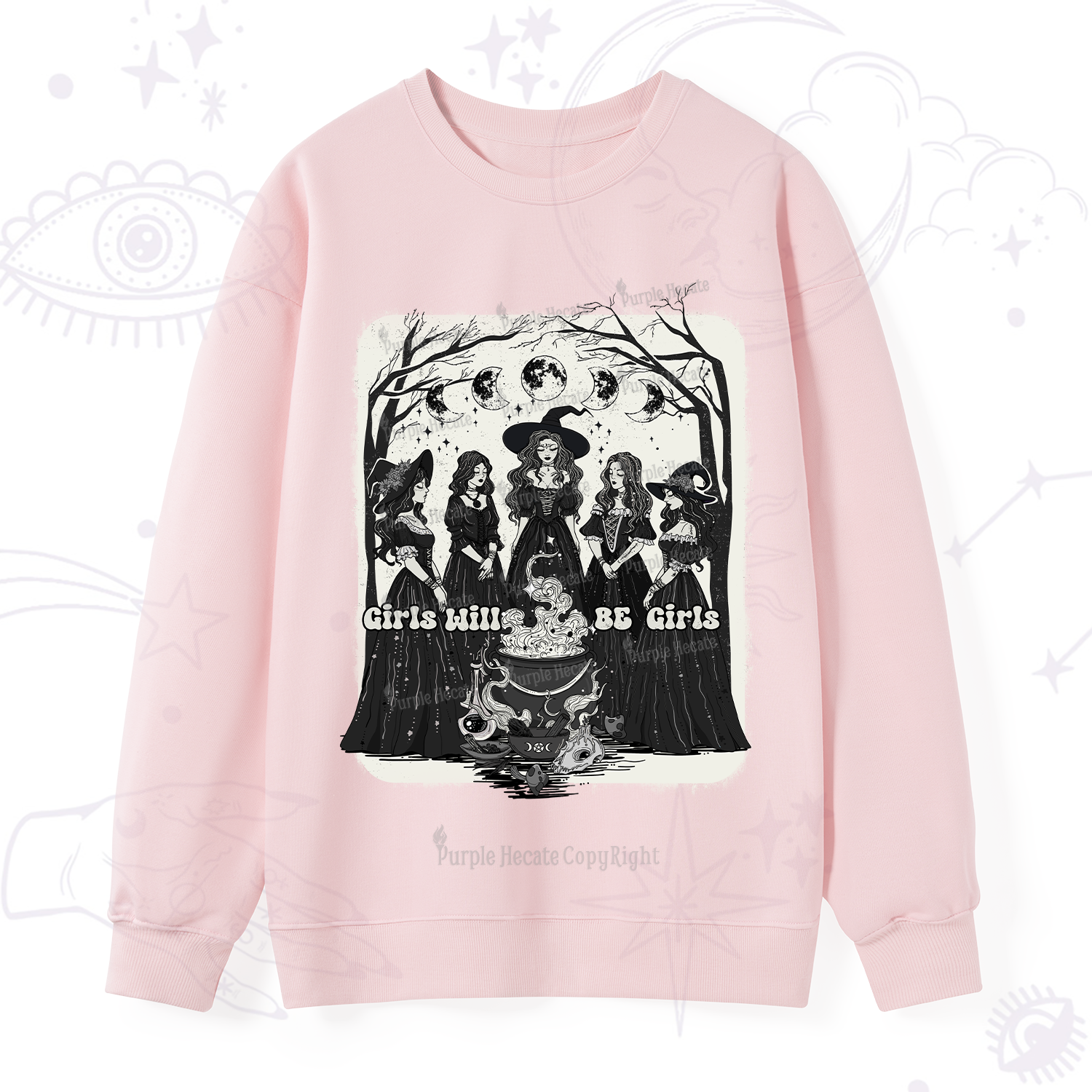 Purplehecate Girls Will Be Girls Sweatshirt