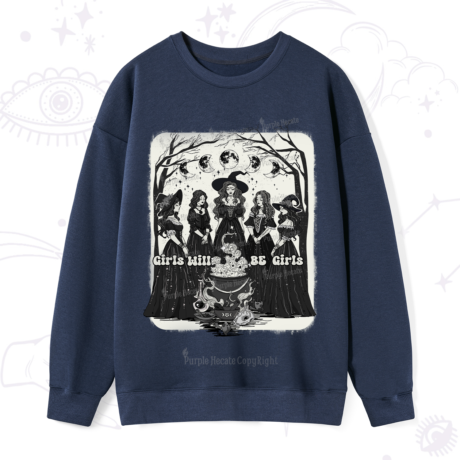 Purplehecate Girls Will Be Girls Sweatshirt