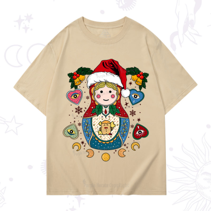 Purplehecate Christmas Nesting Doll T-Shirt