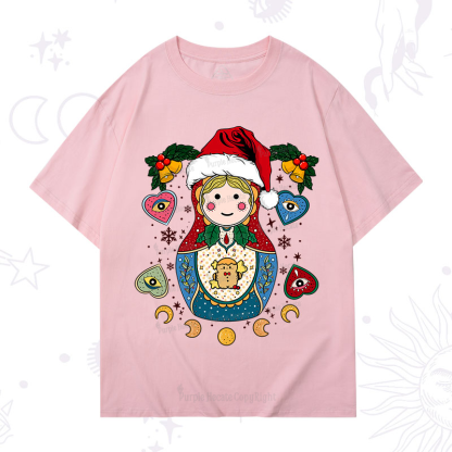Purplehecate Christmas Nesting Doll T-Shirt