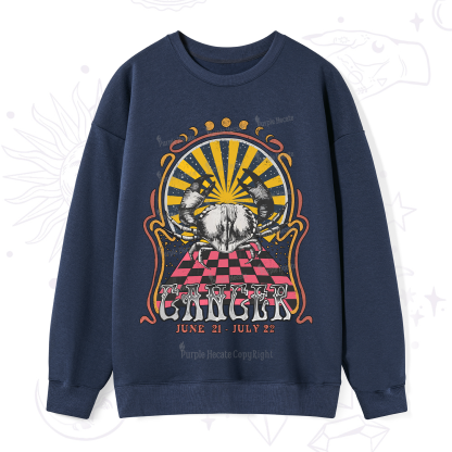 Purplehecate Cancer Crew Zodiac Sweatshirt