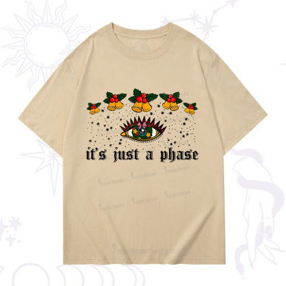 Purplehecate Christmas It's Just A Phase T-Shirt