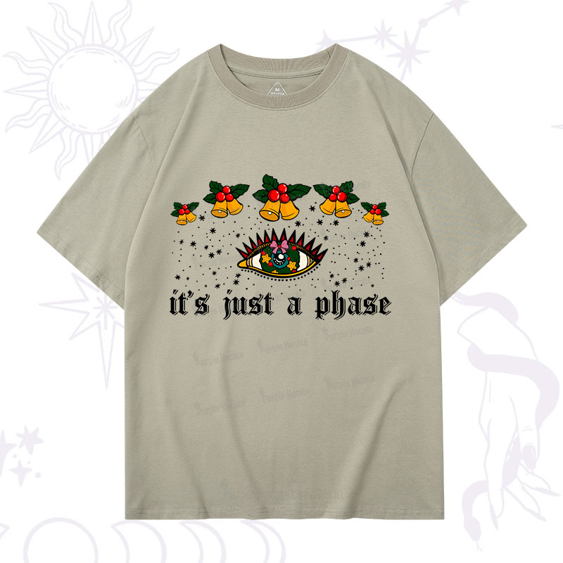 Purplehecate Christmas It's Just A Phase T-Shirt
