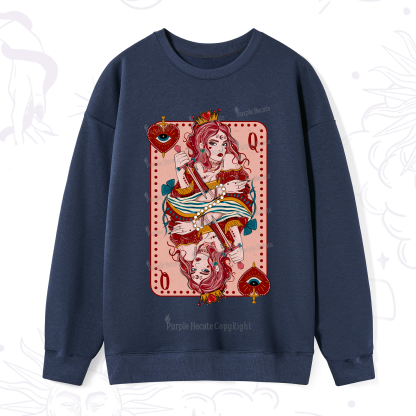 Purplehecate Queen of Hearts Sweatshirt