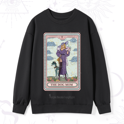 Purplehecate The Dog Mom Tarot Sweatshirt