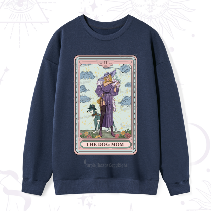Purplehecate The Dog Mom Tarot Sweatshirt