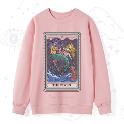 Purplehecate The Pisces Tarot Sweatshirt