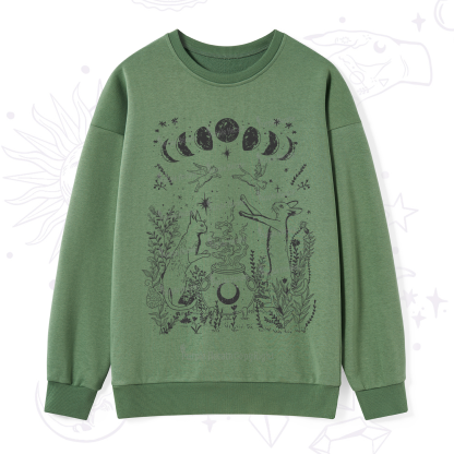 Purplehecate Celestial Cat Sweatshirt