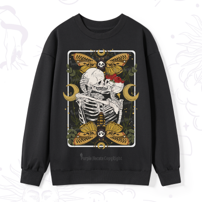 Purplehecate Deathless Moonlit Love Sweatshirt