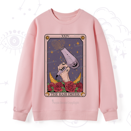 Purplehecate The Hair Dryer Tarot Sweatshirt