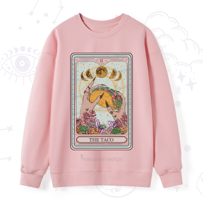 Purplehecate The Taco Tarot Sweatshirt