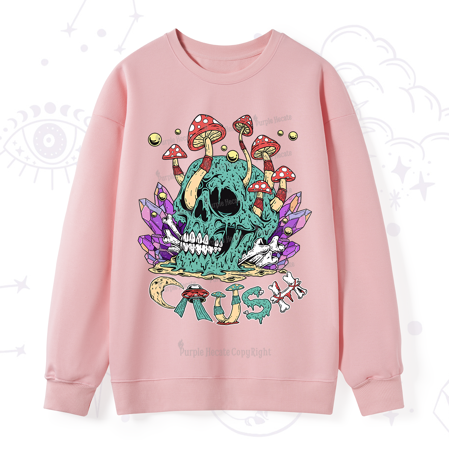 Purplehecate Magic Skeleton Sweatshirt